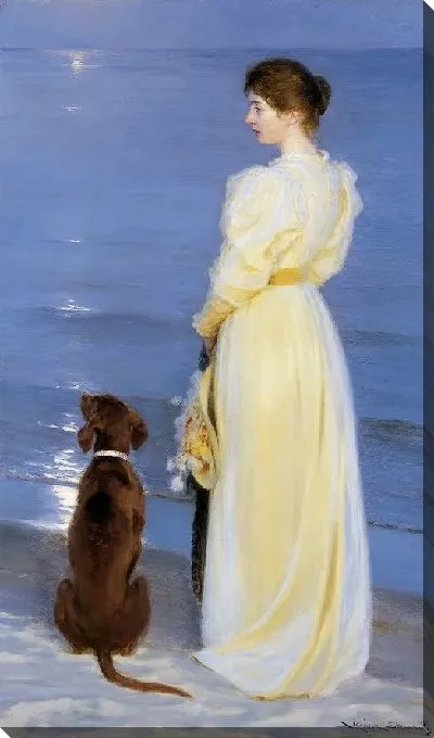 Картина Летний вечер в Скагене 