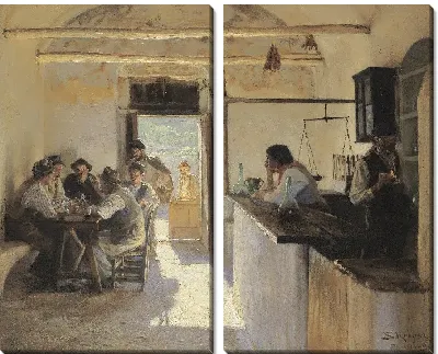 Картина Остерия в Равелло 