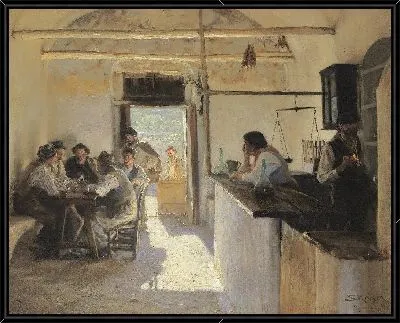 Картина Остерия в Равелло 