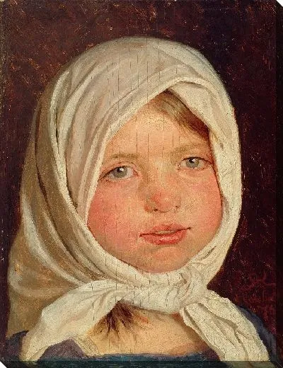 Картина Маленькая девочка из Хорнбека 