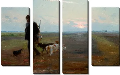 Картина Майкл Анчер возвращается из игры 
