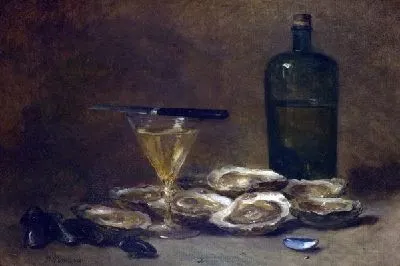 Картина Натюрморт с устрицами (Still Life with Oysters)