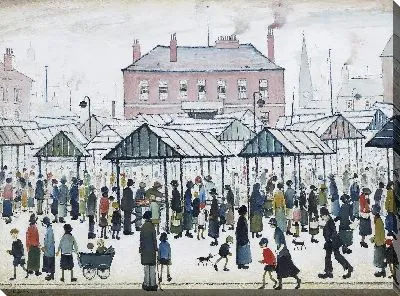 Рыночная сцена, Северный город 