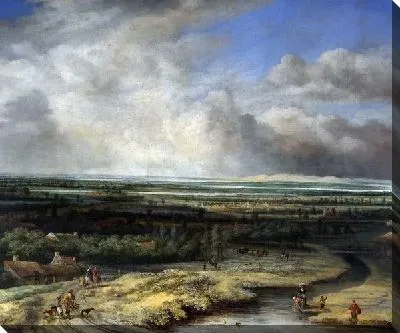 Картина Пейзаж с рекой (Landscape with River) №2