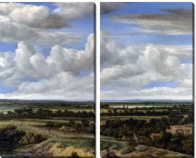 Картина Пейзаж с дорогой (Landscape with road)
