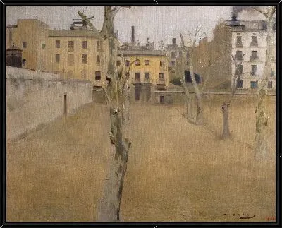 Двор старой Барселонской тюрьмы (Двор "ягнят") 