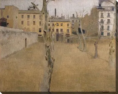 Двор старой Барселонской тюрьмы (Двор "ягнят") 