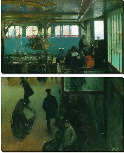 Картина Танец в Мулен де ла Галетт 