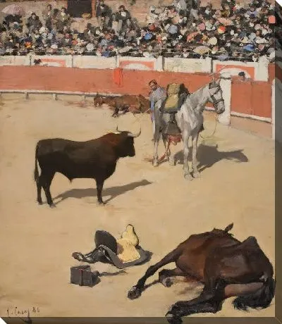 Картина Быки (Мертвые Лошади) 