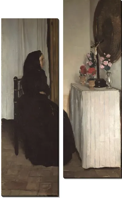 Картина Вдова 