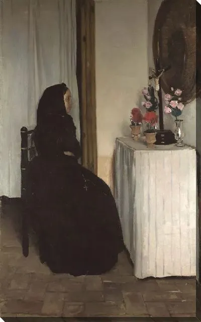 Картина Вдова 