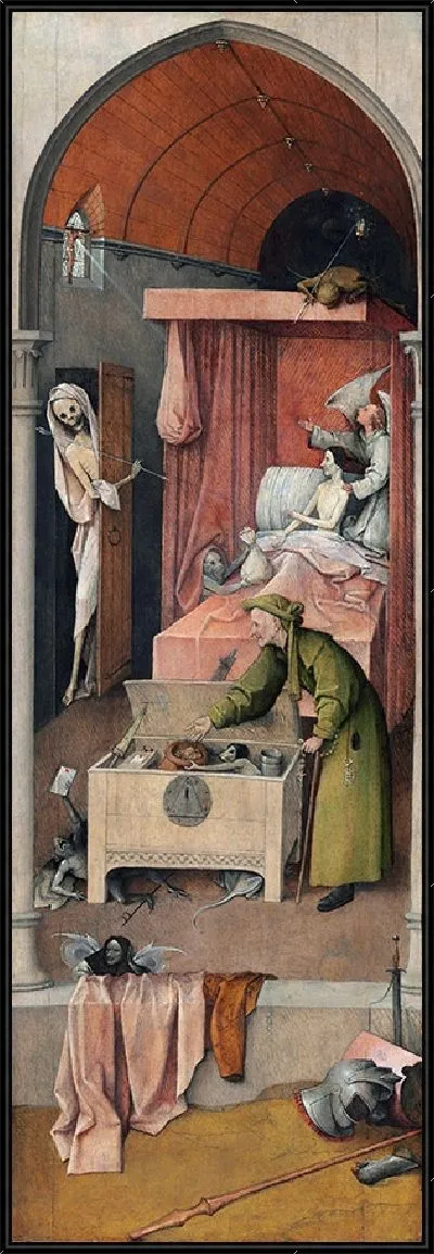 Картина Смерть и Скупость