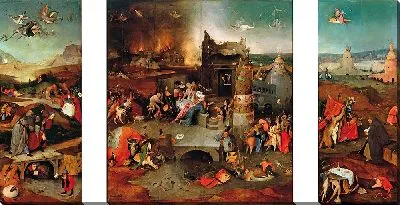 Картина Искушения Святого Антония II