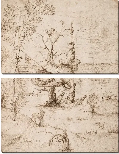 Картина Дерево Человек, c. 1505 