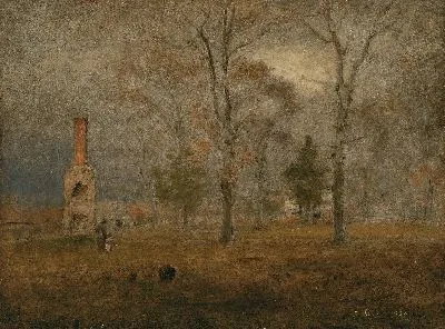 Картина Серый день, Гучленд 