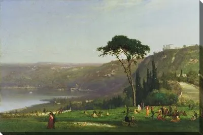 Картина Озеро Альбано 