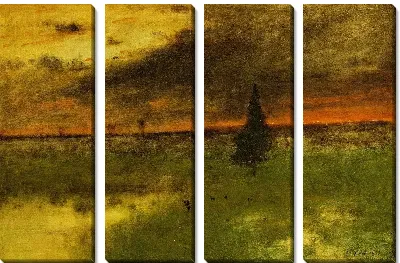 Одинокая сосна