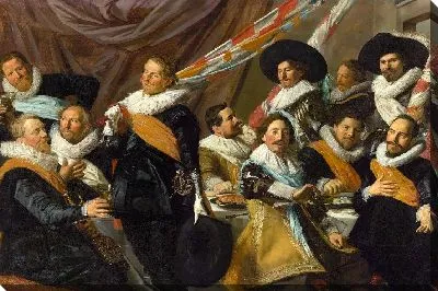 Банкет офицеров Георгиевской гражданской гвардии 