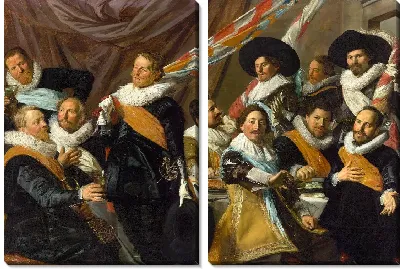 Банкет офицеров Георгиевской гражданской гвардии 