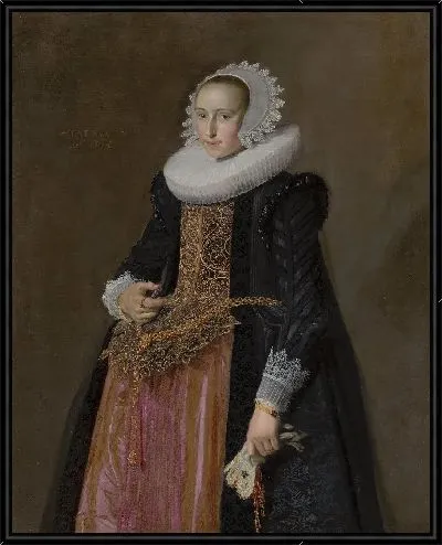 Картина Портрет Алетты Ханеманс (1606-1653) 