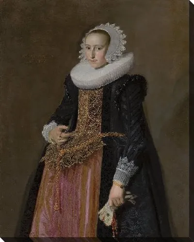 Картина Портрет Алетты Ханеманс (1606-1653) 