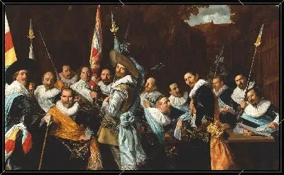 Встреча офицеров и сержантов Гражданской гвардии Святого Адриана (Calivermen) 