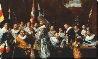 Встреча офицеров и сержантов Гражданской гвардии Святого Адриана (Calivermen) 