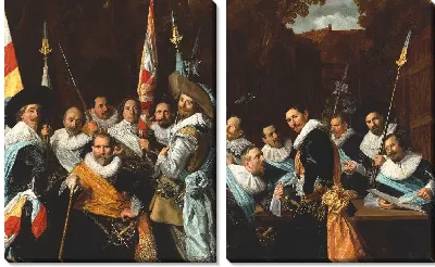 Встреча офицеров и сержантов Гражданской гвардии Святого Адриана (Calivermen) 