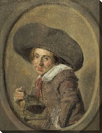 Картина Молодой человек в большой шляпе 