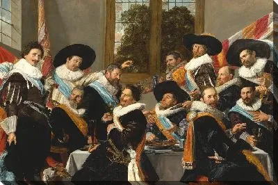 Банкет офицеров Гражданской гвардии Святого Адриана (Calivermen) 