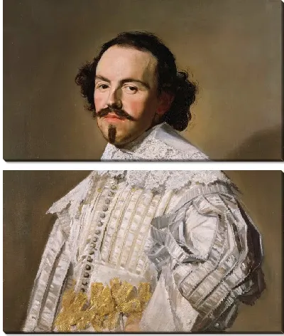 Портрет джентльмена в белом 