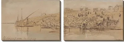 Картина Луксор, 7:00, 20 января 1867 г. (198)