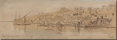 Картина Луксор, 7:00, 20 января 1867 г. (198)