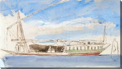 Картина Лодка на Ниле