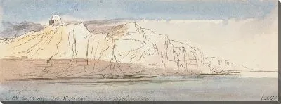 Картина Гебель эль Азерат (ниже Гирге, Ист-Сайд)