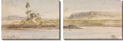 Картина Рядом с Гарфом Хоссайном, 15:40, 31 января 1867 г. (299)