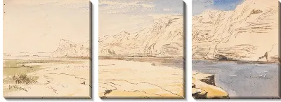 Картина Гебель Шейх Абу Фодде, 12:30, 4 марта 1867 г. (592)