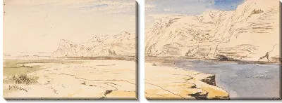Картина Гебель Шейх Абу Фодде, 12:30, 4 марта 1867 г. (592)