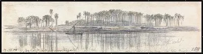 Картина Около Негаде, 12:30, 17 января 1867 г. (188)
