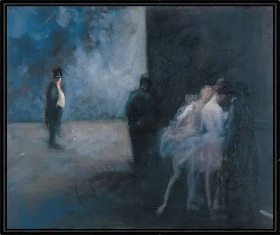 За кулисами ― Симфония в голубом 