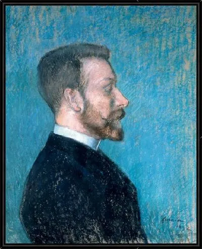 Картина Мужской портрет, предполагаемый портрет Феликса Фенеона 