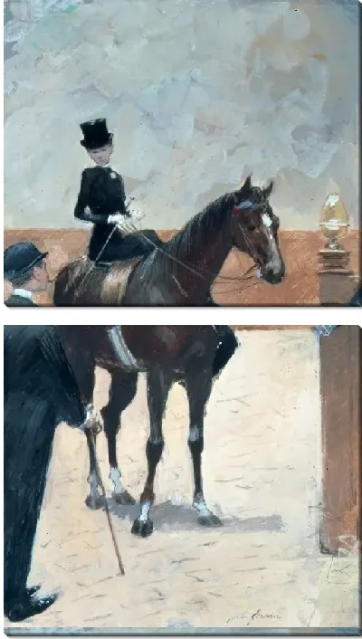 Картина Всадник 