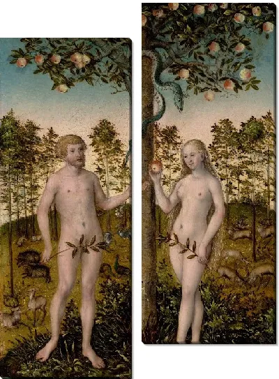 Картина Падение человека 