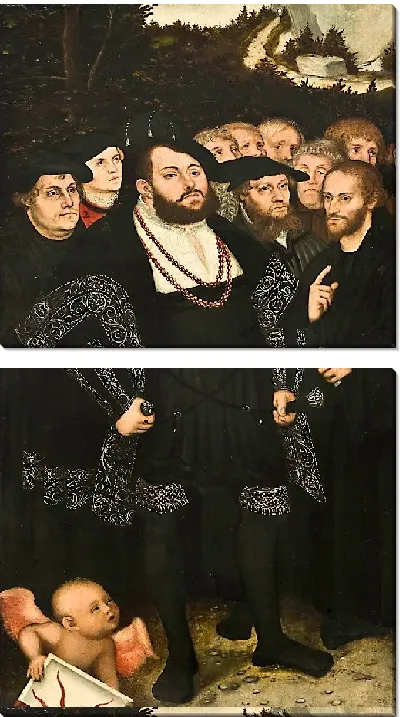 Картина Мартин Лютер и Виттенбергские реформаторы 