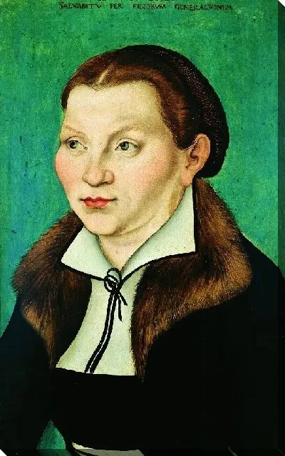 Картина Портрет Катарины фон Бора 