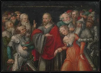 Христос и Прелюбодея 