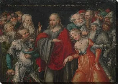 Христос и Прелюбодея 