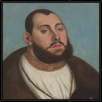 Портрет Иоанна Фридриха Великодушного, курфюрста и герцога Саксонского 