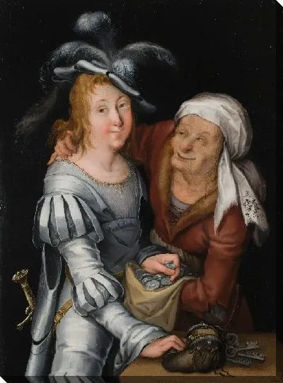 Картина Неравные Любители 