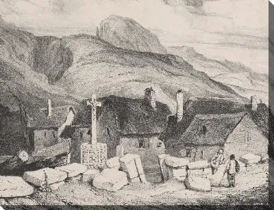 Крест деревни де Бен на Мон-д'Ор 